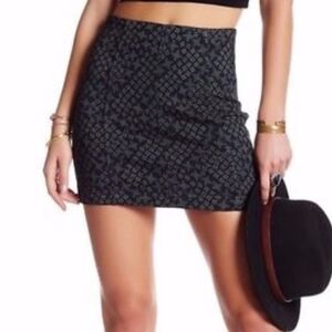 NWT Free People | Indigo Mini Skirt Sz 4